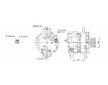 ALTERNÁTOR 24V / 50A + ŘEMENICE Ø66 4 DRÁŽKY - ORIGINÁL MITSUBISHI