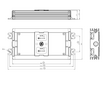 KONTROLNÍ LED MODUL 12V 