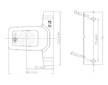 LED OBRYSOVÁ SVÍTILNA ČERVENO-ČIRO-ORANŽOVÁ + 0,2 m KABEL