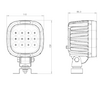 LED PRACOVNÍ SVĚTLOMET - 7000 LUMENŮ + 2,5 m KABEL