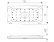 LED SVÍTILNA INTERIÉRU 12 V