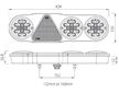 LED ZADNÍ SKUPINOVÁ SVÍTILNA S INTEGROVANOU BOČNÍ POZIČNÍ SVÍTILNOU