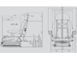 SEDAČKA COBO SC47M, MECHANICKÉ ODPRUŽENÍ M99