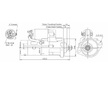 STARTÉR 12V / 2,2kW 11 zubů - ORIGINÁL MITSUBISHI