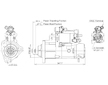 STARTÉR 24V / 7kW 11 zubů - ORIGINÁL MITSUBISHI