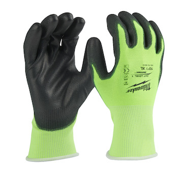 Hi-Vis Cut A Gloves Hi-Vis Cut A Gloves - 10/XL - 1pc