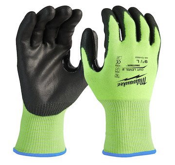 Hi-Vis Cut B Gloves Hi-Vis Cut B Gloves - 7/S - 1pc