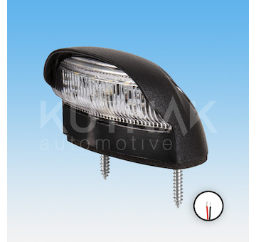 LED OSVĚTLENÍ SPZ UNIVERZÁLNÍ + 0,20 M KABEL, 10-30V