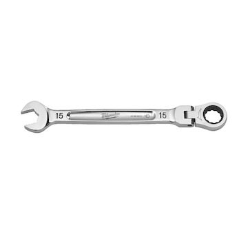 Maxbite Flex Head Ratcheting Spanner Maxbite Flex Head Ratcheting Spanner - Metric - 15 mm