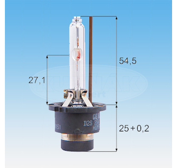 ORIGINÁLNÍ XENONOVÁ VÝBOJKA D2S (5100 K) MAGNETI MARELLI 
