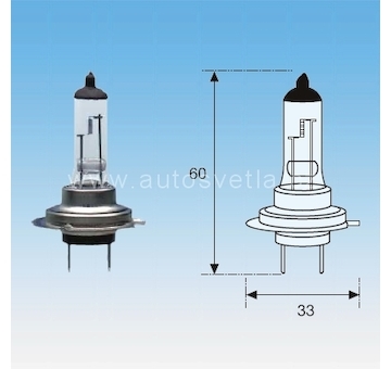 ORIGINÁLNÍ ŽÁROVKA H7 12V 55W MAGNETI MARELLI