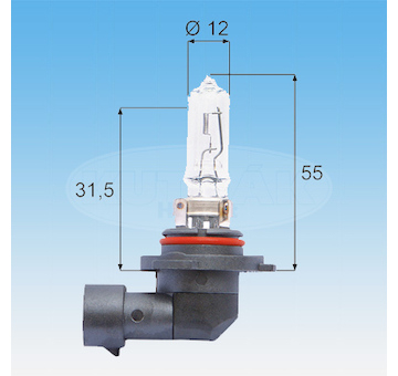 ORIGINÁLNÍ ŽÁROVKA HB3 12V MAGNETI MARELLI