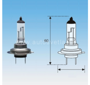 ORIGINÁLNÍ ŽÁROVKA HR2 12V MAGNETI MARELLI