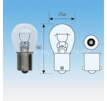 ORIGINÁLNÍ ŽÁROVKA P21W 12V MAGNETI MARELLI