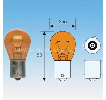 ORIGINÁLNÍ ŽÁROVKA PY21W 12V MAGNETI MARELLI