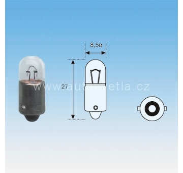 ORIGINÁLNÍ ŽÁROVKA T4W 12V MAGNETI MARELLI