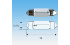 ORIGINÁLNÍ ŽÁROVKA C5W 12V MAGNETI MARELLI