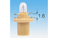 ORIGINÁLNÍ ŽÁROVKA PB5 1,5W 12V MAGNETI MARELLI